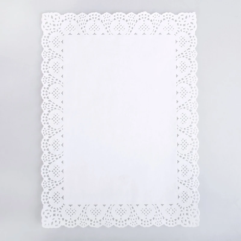 18 Packs: 6 ct. (108 total) Rectangle Grease-Proof Doilies by Celebrate It®