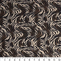 Feldman Tiger Print Cotton Flannel