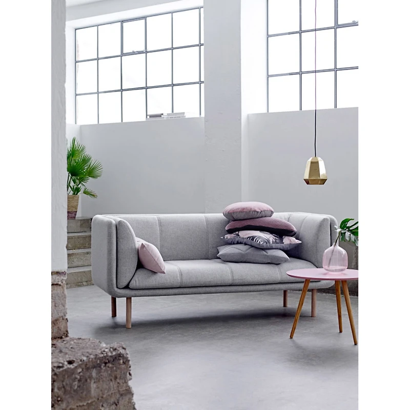 8" Stout Clear Glass Vase