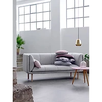 8" Stout Clear Glass Vase