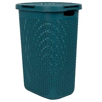 Mind Reader 60L Hamper Laundry Basket with Cutout Handles