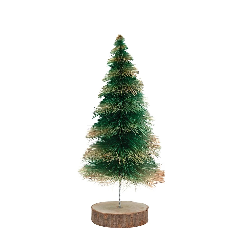 Hello Honey® 12.25" Green Sisal Bottlebrush Decorative Tree