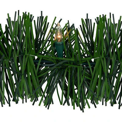 18ft. Pre-Lit Christmas Artificial Two Toned Pine Garland