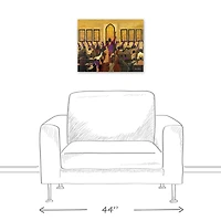 Gospel Church Song 20" x 16" Canvas Wall Art