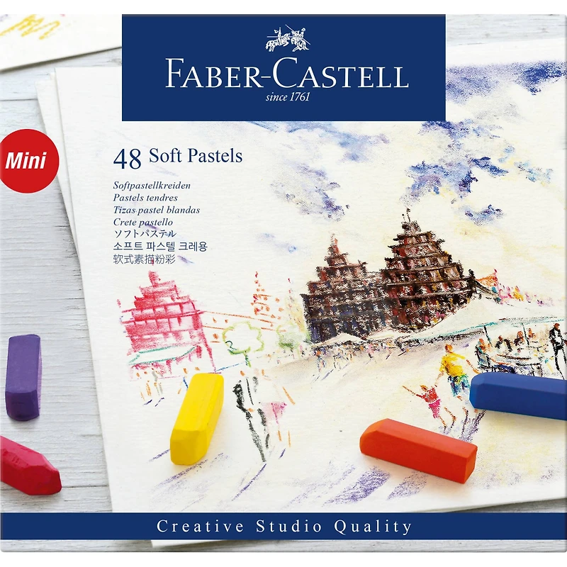 6 Packs: 48 ct. (288 total) Faber-Castell® Creative Studio Soft Pastels