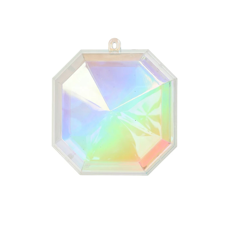 4.25" DIY Iridescent Plastic Ornaments, 3ct. by Make Market®