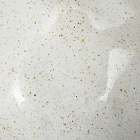 Hello Honey® 8" Cream 3-Section Stoneware Footed Serving Dish