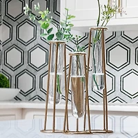 Kate Aspen® Test Tube Flower Vase Set