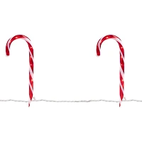 10ct. Candy Cane Lighted Christmas Pathway Markers