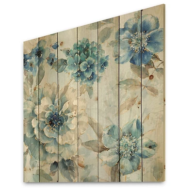 Designart - Indigold Watercolor Lovely bird IV