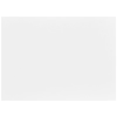 JAM Paper 5" x 7" White Blank Flat Note Cards