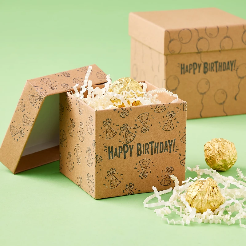 Mini Kraft Gift Box by Celebrate It™