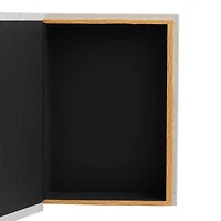 Light Gray Oh, Happy Day Linen Storage Book Box Set