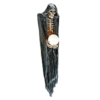 Design Toscano 2.8ft. The Grim Reaper Illuminated Wall Sculpture