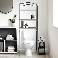 Household Essentials 3-Tier Metal Over the Toilet Shelf