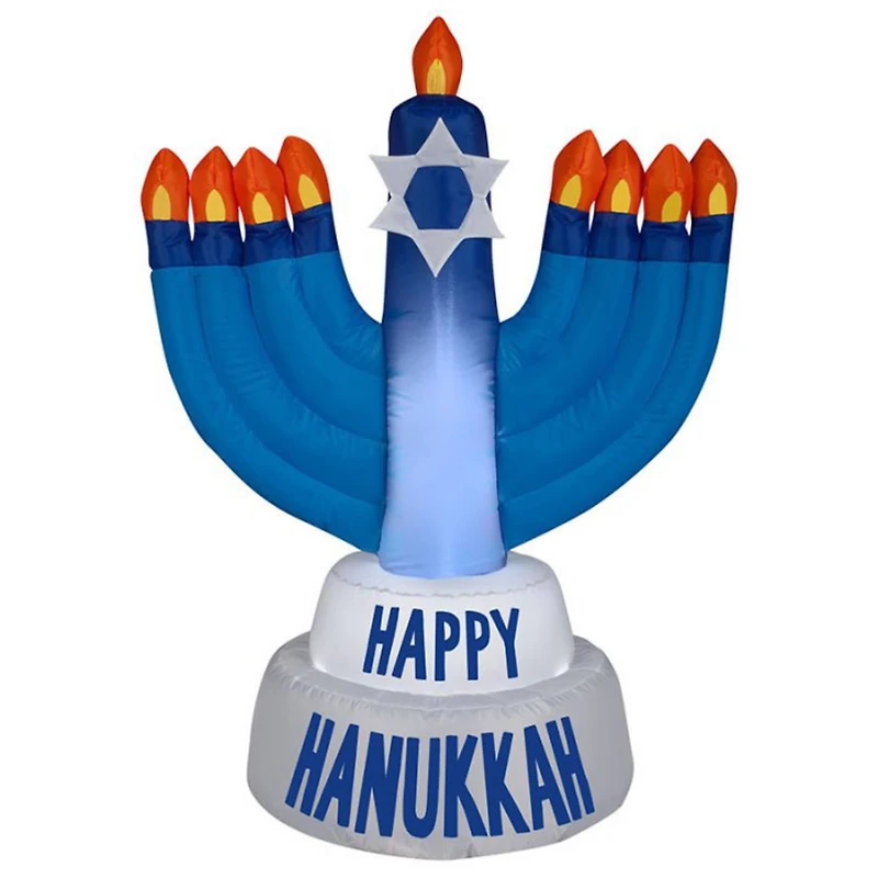 3.5ft. Airblown® Inflatable Outdoor Hanukkah Candles