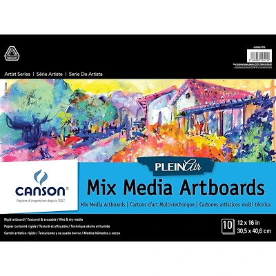 Canson® Plein Air Mix Media Artboard Pad