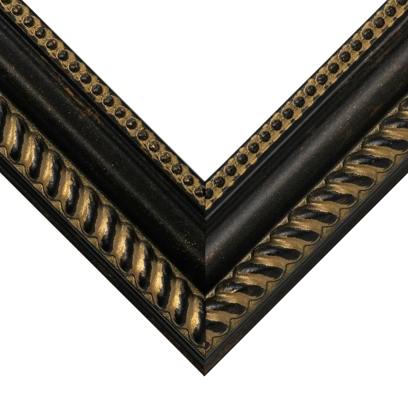 Frame USA Napolean Black & Gold Single Image Picture Frame