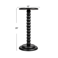 Hello Honey® 25" Stacked Pedestal Cocktail Side Table
