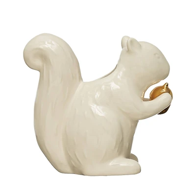 Hello Honey® 5" Stoneware Squirrel Vase