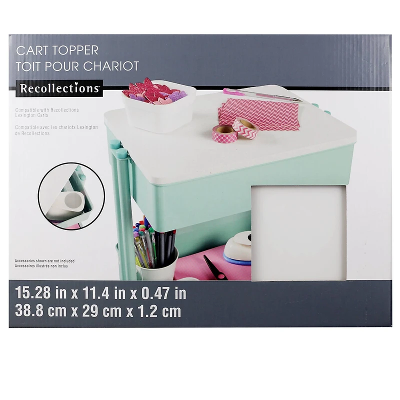 White Lexington Cart Topper by Recollections™