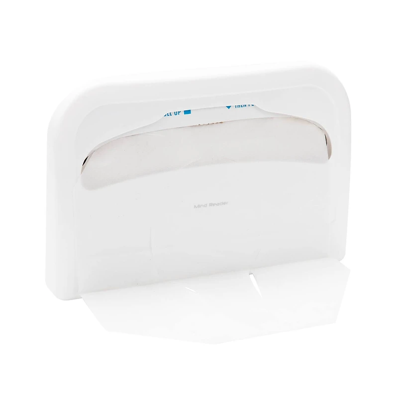 Mind Reader Toilet Disposable Paper Seat Cover Dispenser Set