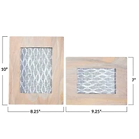 Hello Honey® 2 Pack Sandstone Photo Frame