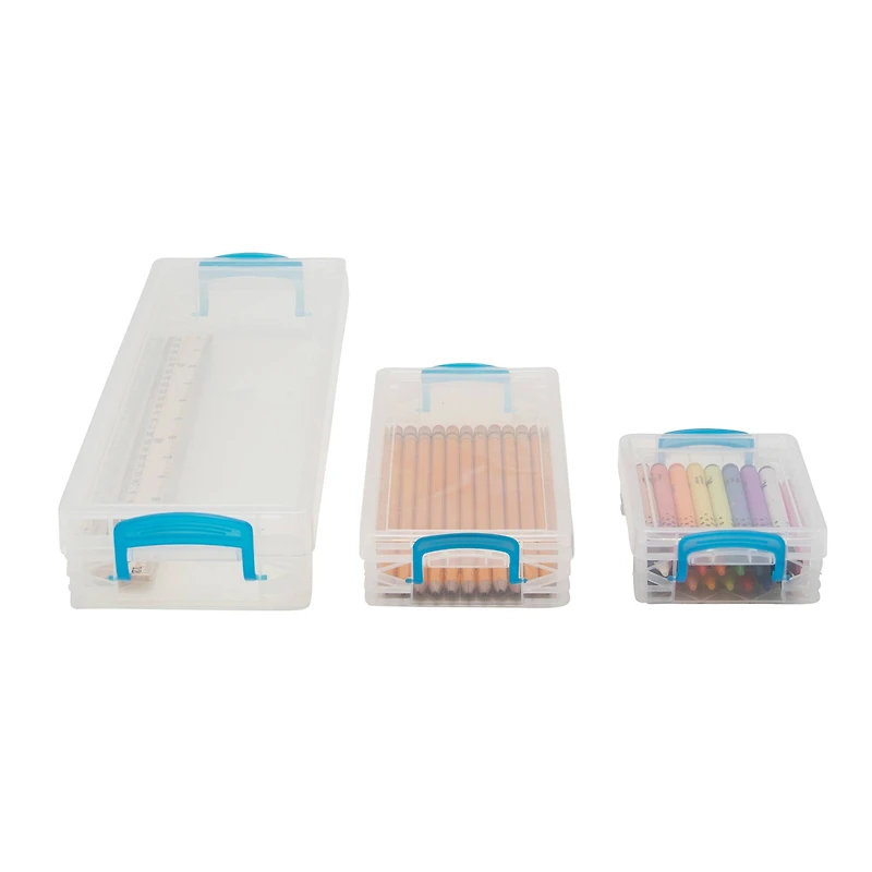 Super Stacker® Stackable Storage Box School Kit