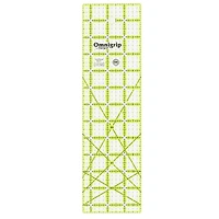 Omnigrip® by Omnigrid® 3.5" x 12.5" Non-Slip Rectangle Quilting Ruler