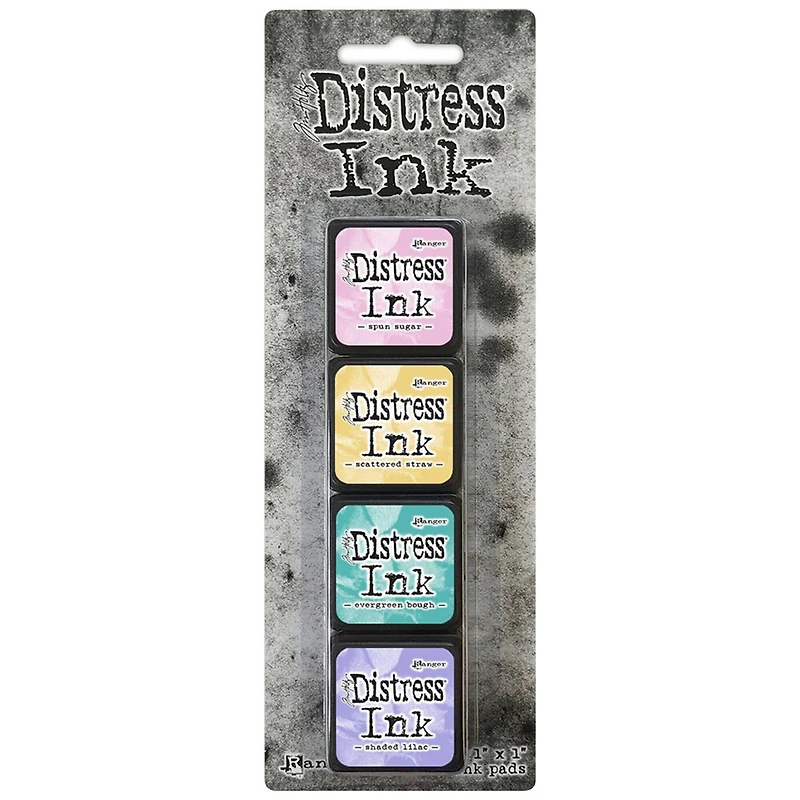 6 Packs: 4 ct. (24 total) Tim Holtz® Distress Ink Pad Mini Kit #4