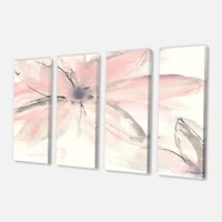 Designart - Pink Shabby Floral II