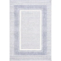 3ft. x 5ft. Blue Border Area Rug by Ashland®