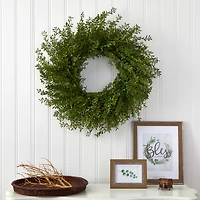 27'' Mixed Grass Wreath