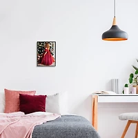 Stupell Industries Child On Christmas Day Gifts Framed Giclee Art