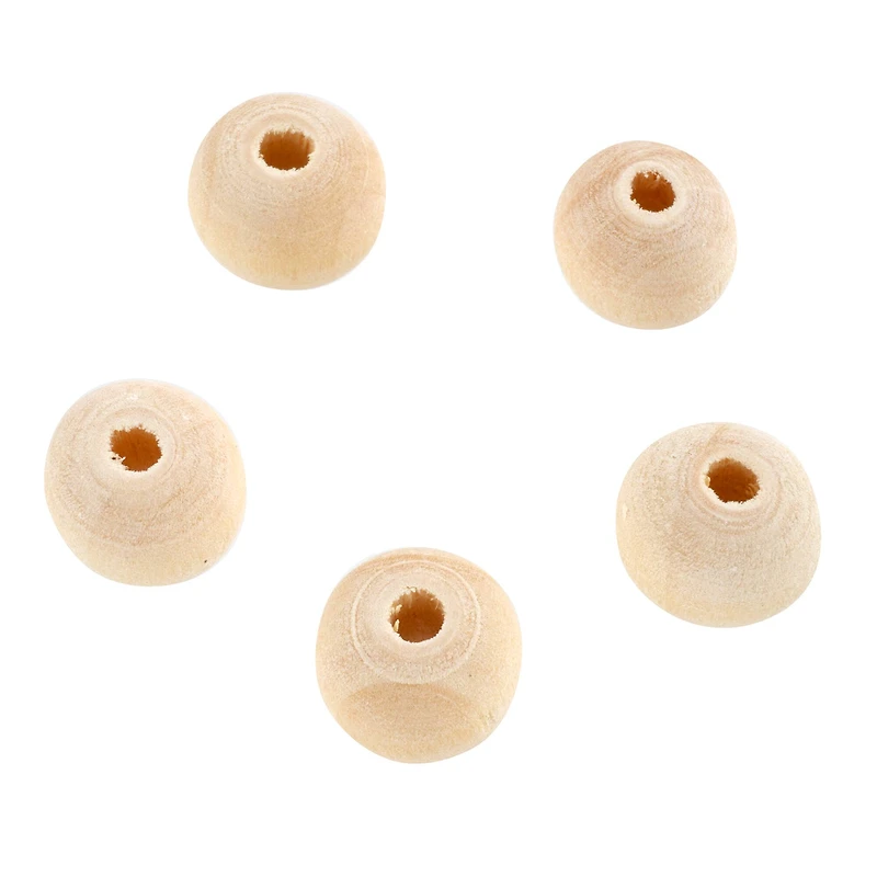 Wood Round Craft Beads, 11mm by Bead Landing™