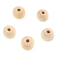 Wood Round Craft Beads, 11mm by Bead Landing™
