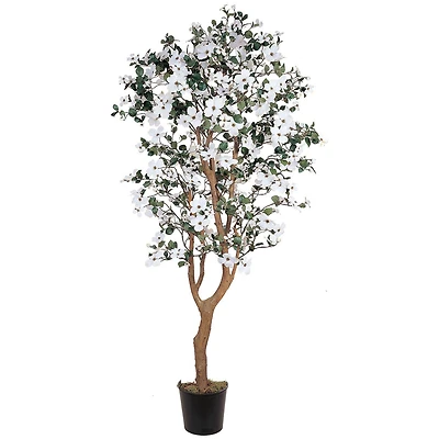 5ft. Potted Dogwood Silk Tree