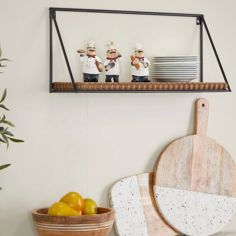 Set of 3" White Polystone Traditional Sculpture, 5" x 3" x 2"