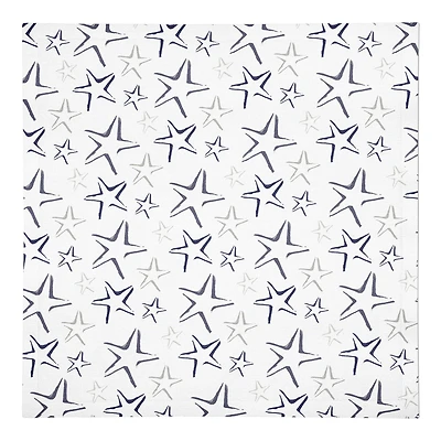 Starfish Pattern 10" x 10" Poly Twill Napkin