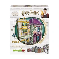 Harry Potter Diagon Alley Collection - Ollivander's Shop, Quidditch Supplies, Madam Malkin's, Weasleys' Wizard Wheezes: 1175 Pcs