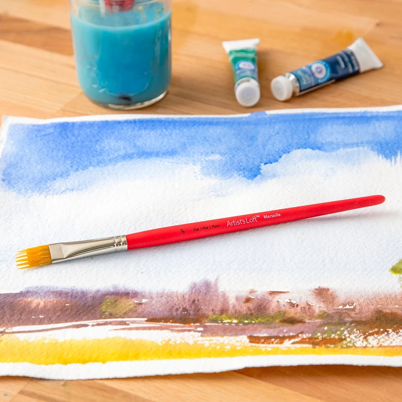 Artist's Loft® Marseille Wisp Flat Brush