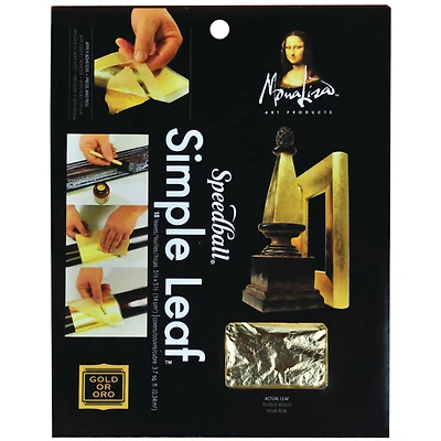 Mona Lisa™ Gold Simple Leaf Sheets