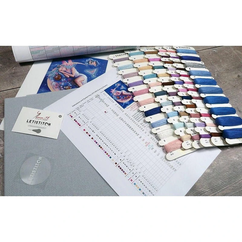 Letistitch Evening Dreams Counted Cross Stitch Kit