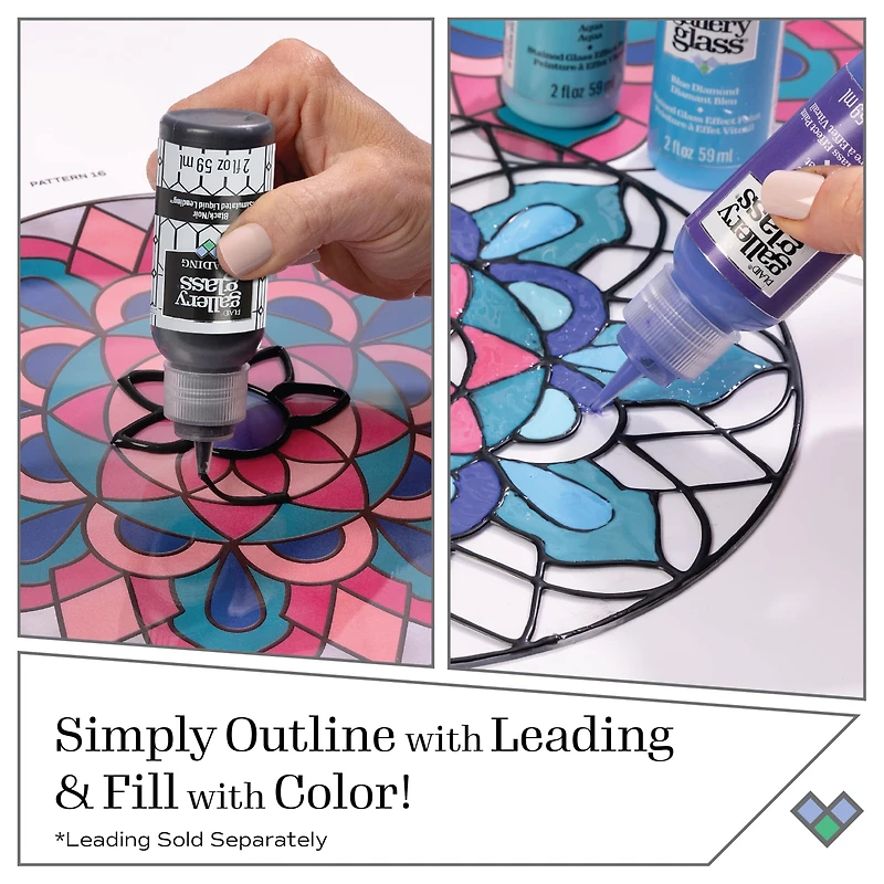 Plaid® Gallery Glass® Stained Glass Effect Paint