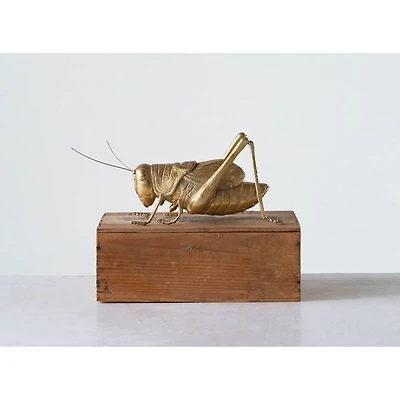 Hello Honey® Gold Cricket Figurine