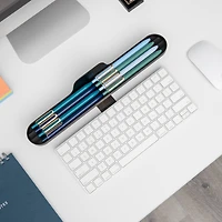 Mind Reader Anchor Collection Black Over Keyboard Shelf