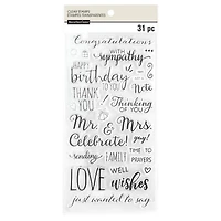 Phrases Clear Stamps by Recollections™