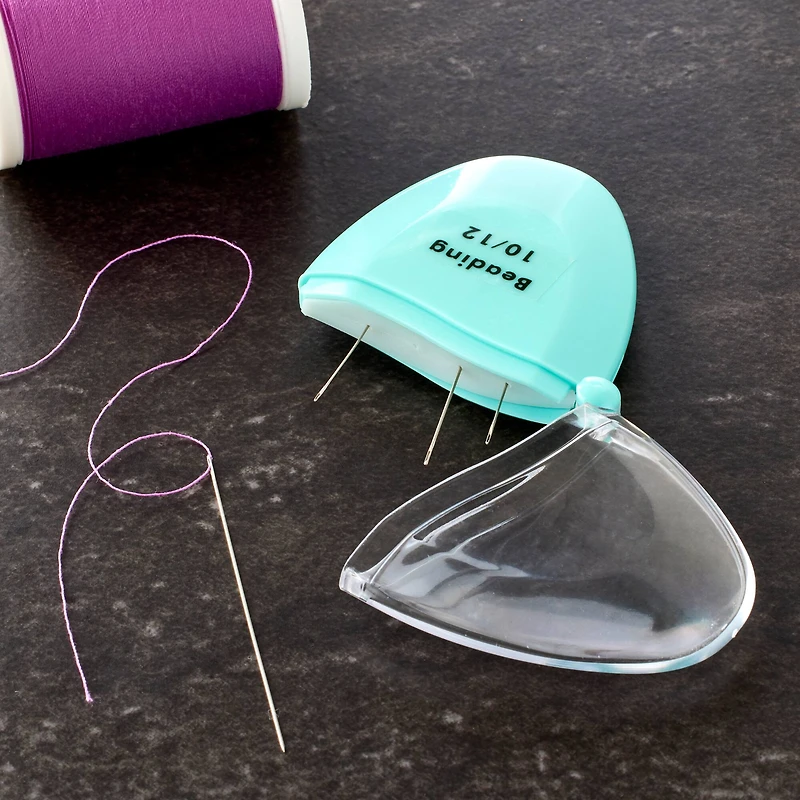 The Beadsmith® Pebble Beading Needles Set