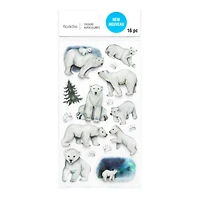 Polar Bear Dimensional Stickers by Recollections™