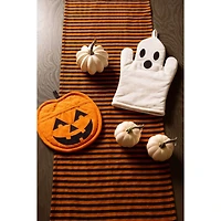 Ghost Oven Mitt & Jack O' Lantern Potholder Set